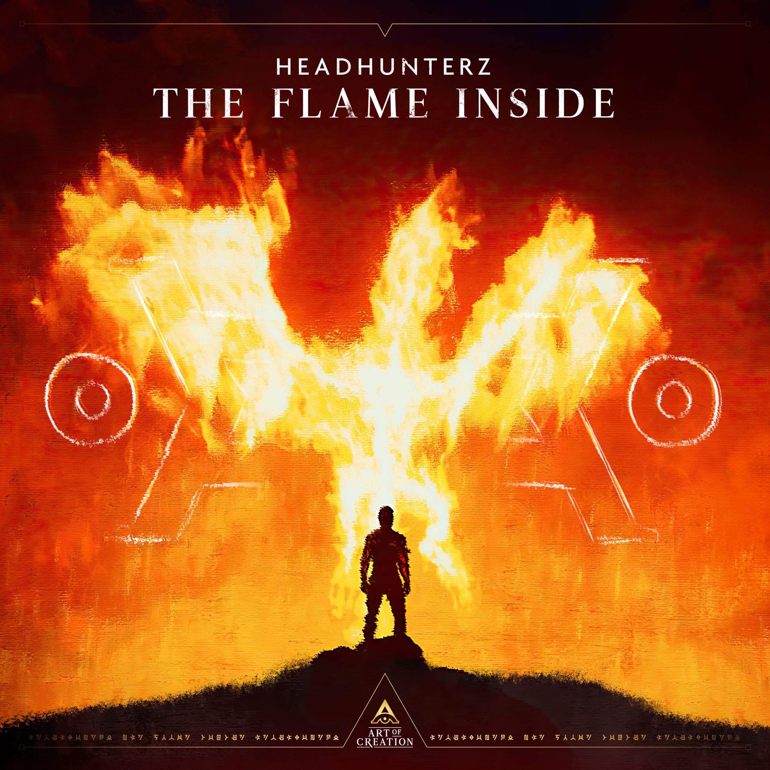 Headhunterz - The Flame Inside coverart